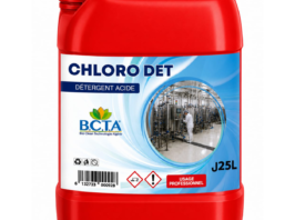 CHLORO DET Détergent acide à case d'acide chlorhydrique