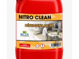NITRO CLEAN  Détergent acide à base d'acide nitrique